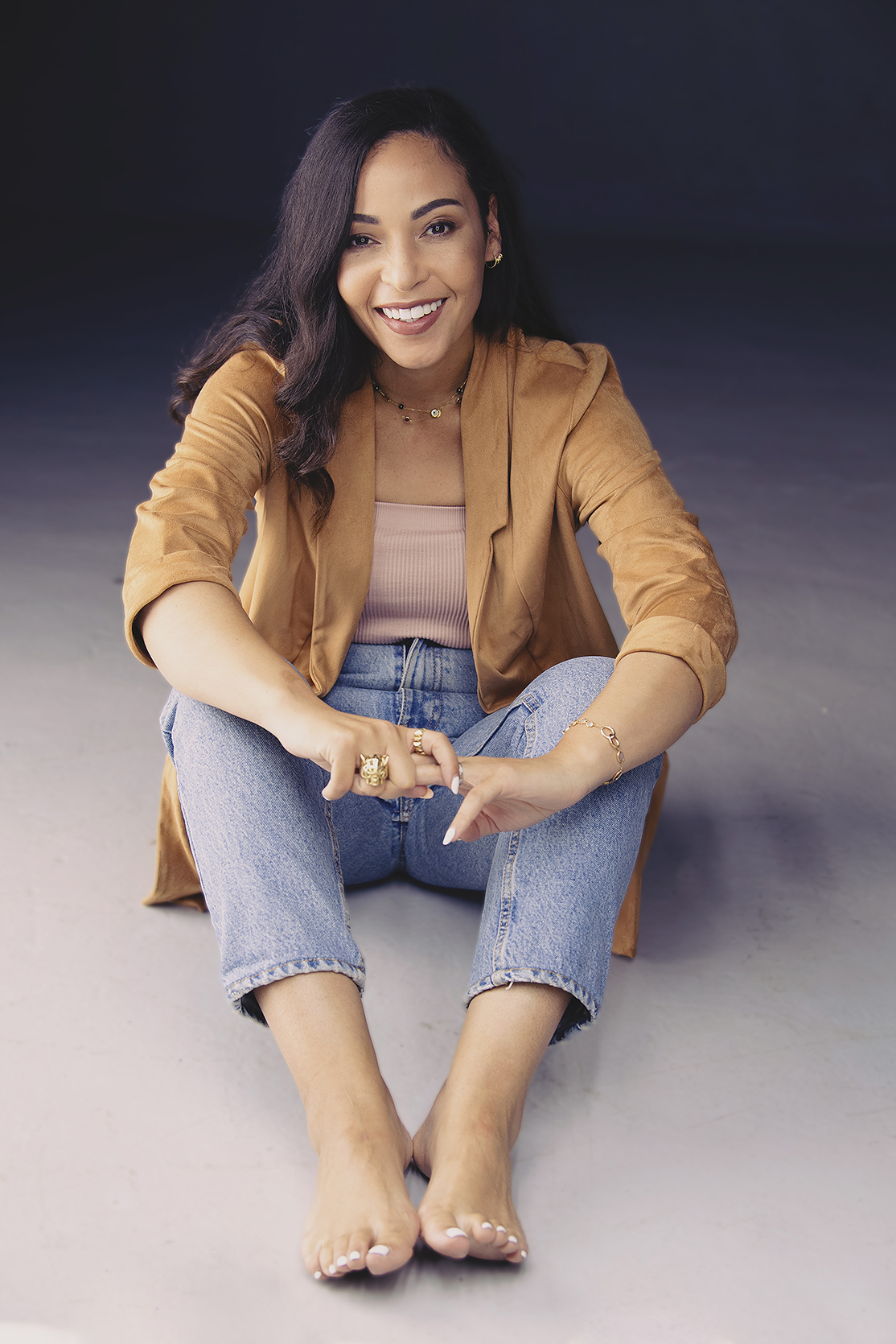 Corporate Headshots Professional Female LinkedIn portrait by Kevin Mark Pass makeup by Storm Pass Makeup